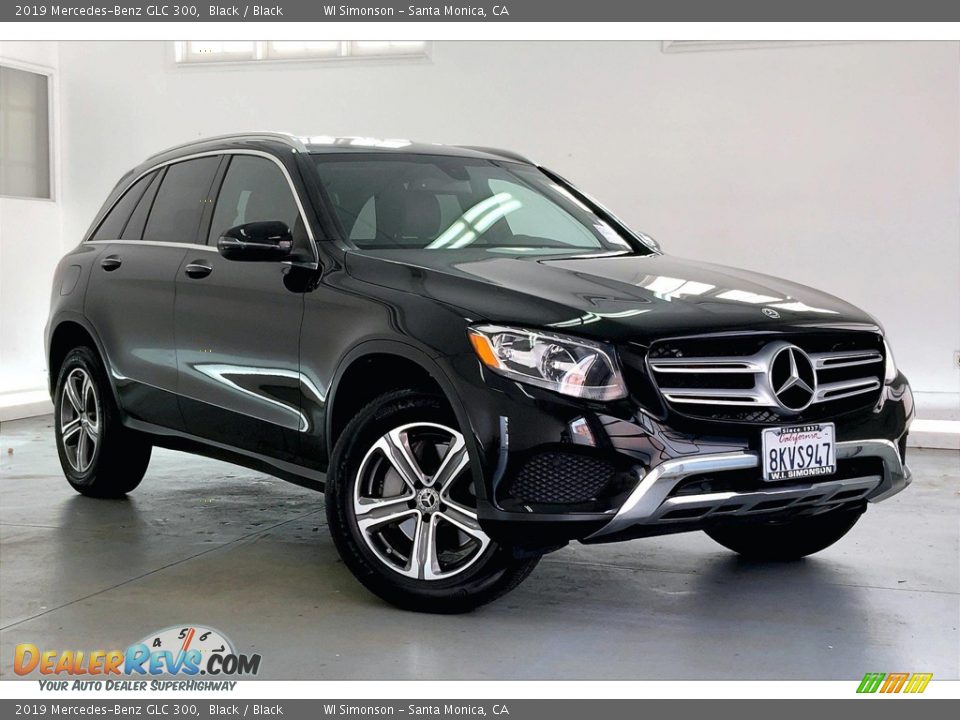 2019 Mercedes-Benz GLC 300 Black / Black Photo #34