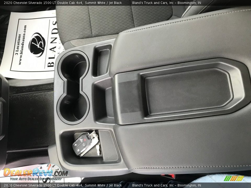 2020 Chevrolet Silverado 1500 LT Double Cab 4x4 Summit White / Jet Black Photo #31