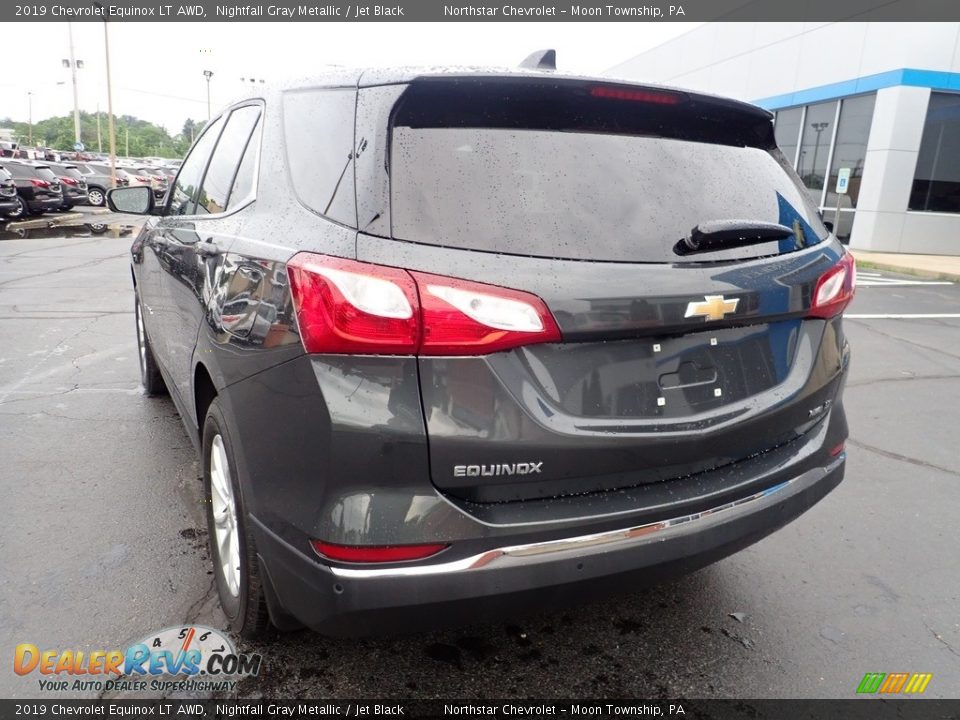 2019 Chevrolet Equinox LT AWD Nightfall Gray Metallic / Jet Black Photo #5