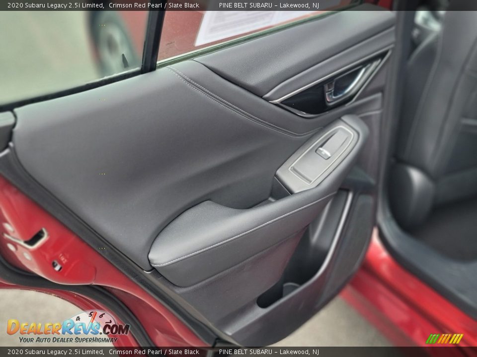 2020 Subaru Legacy 2.5i Limited Crimson Red Pearl / Slate Black Photo #30