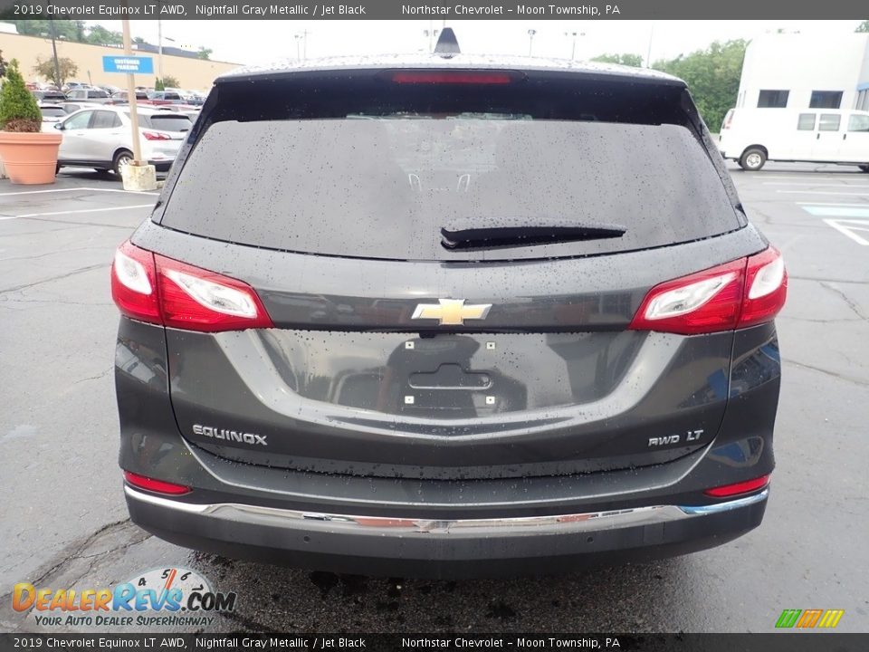 2019 Chevrolet Equinox LT AWD Nightfall Gray Metallic / Jet Black Photo #6