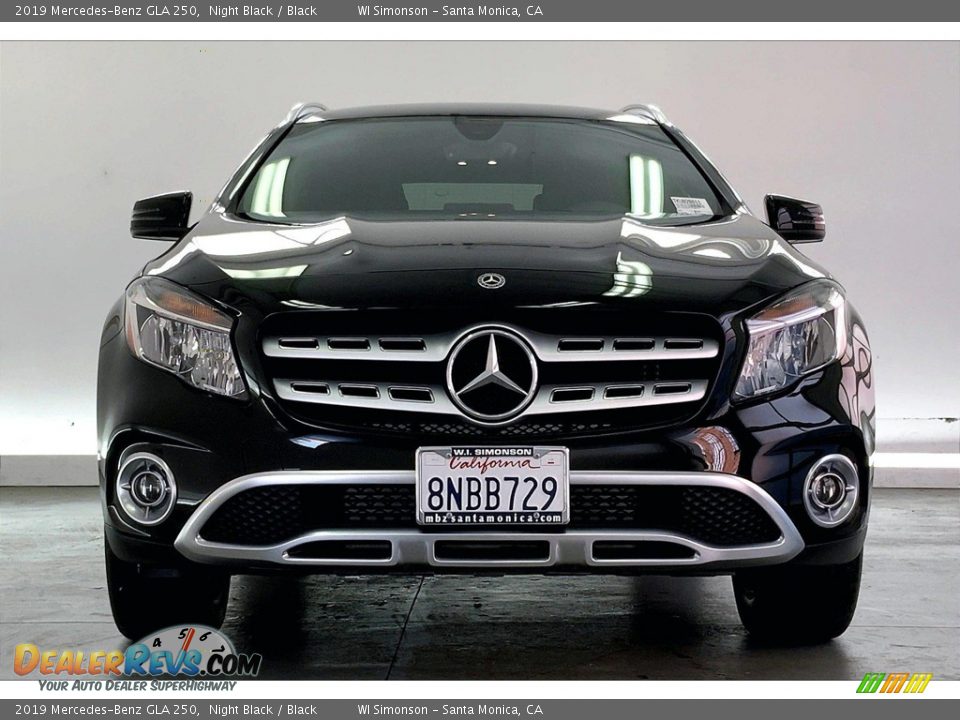 2019 Mercedes-Benz GLA 250 Night Black / Black Photo #2