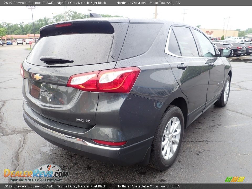 2019 Chevrolet Equinox LT AWD Nightfall Gray Metallic / Jet Black Photo #8