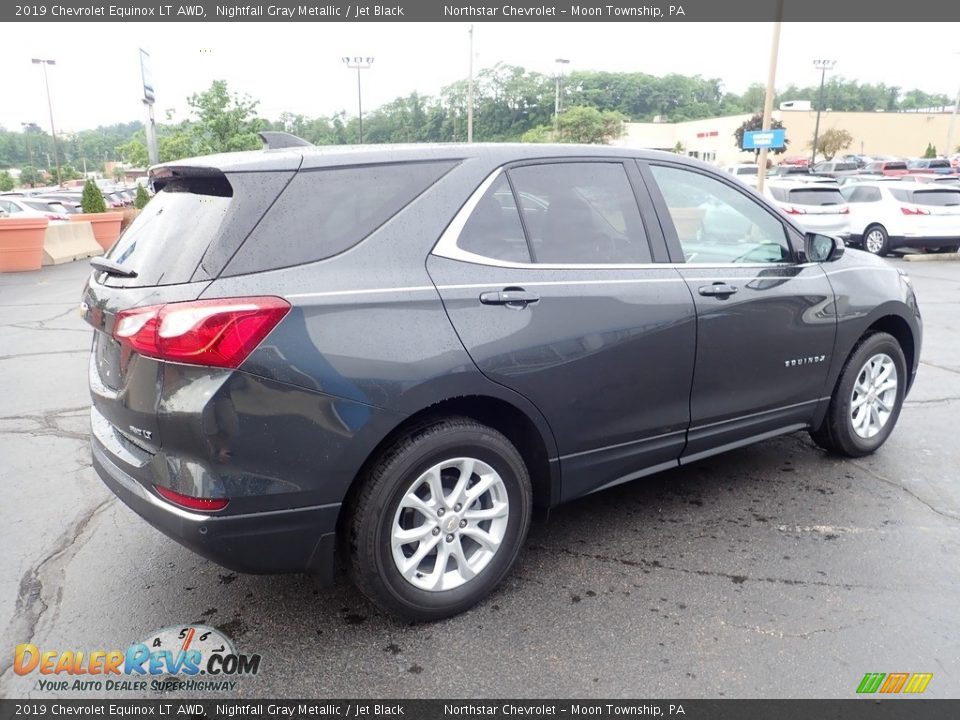 2019 Chevrolet Equinox LT AWD Nightfall Gray Metallic / Jet Black Photo #9