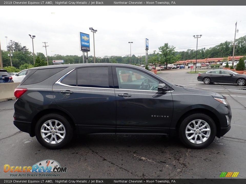 2019 Chevrolet Equinox LT AWD Nightfall Gray Metallic / Jet Black Photo #10