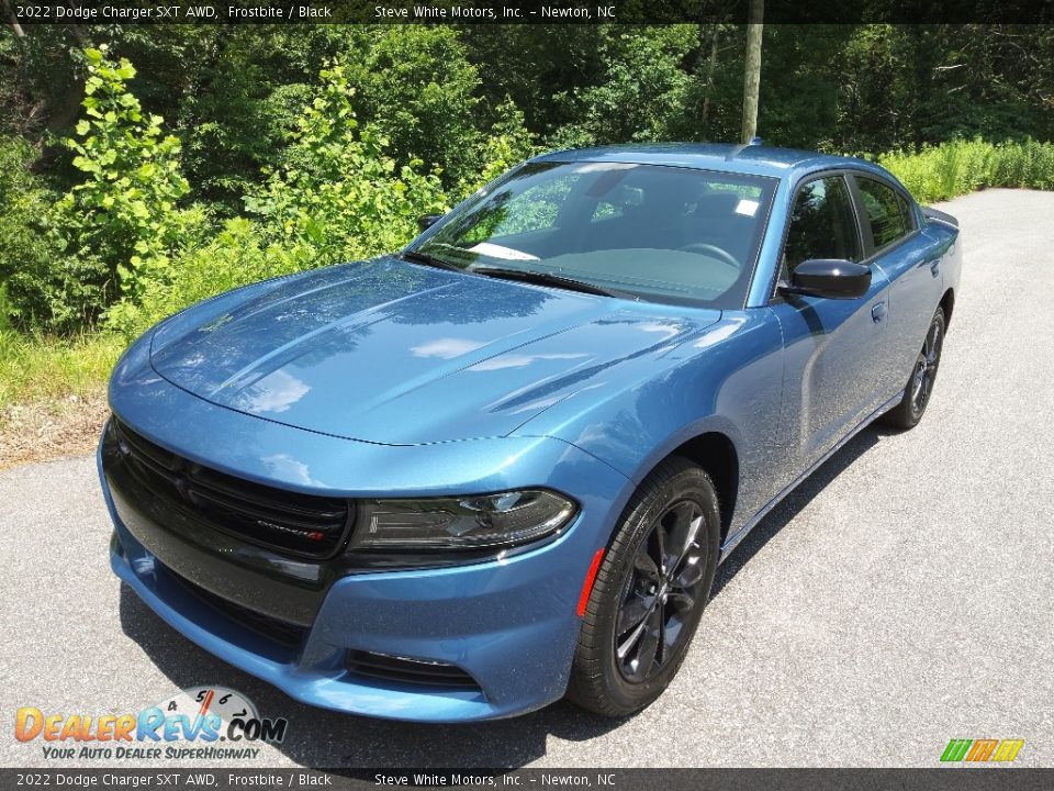 2022 Dodge Charger SXT AWD Frostbite / Black Photo #2