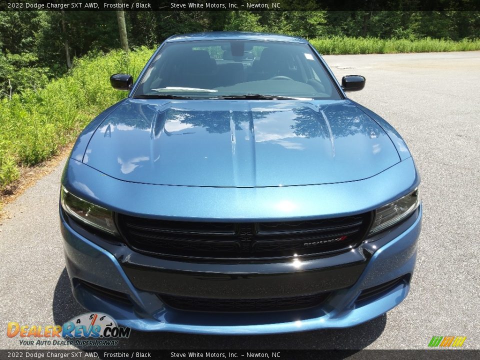 2022 Dodge Charger SXT AWD Frostbite / Black Photo #3