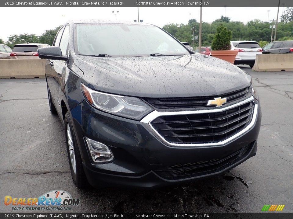 2019 Chevrolet Equinox LT AWD Nightfall Gray Metallic / Jet Black Photo #12