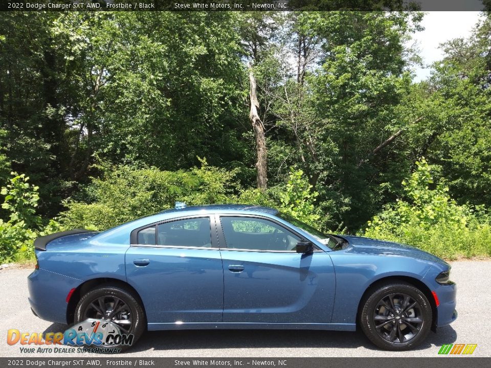 2022 Dodge Charger SXT AWD Frostbite / Black Photo #5