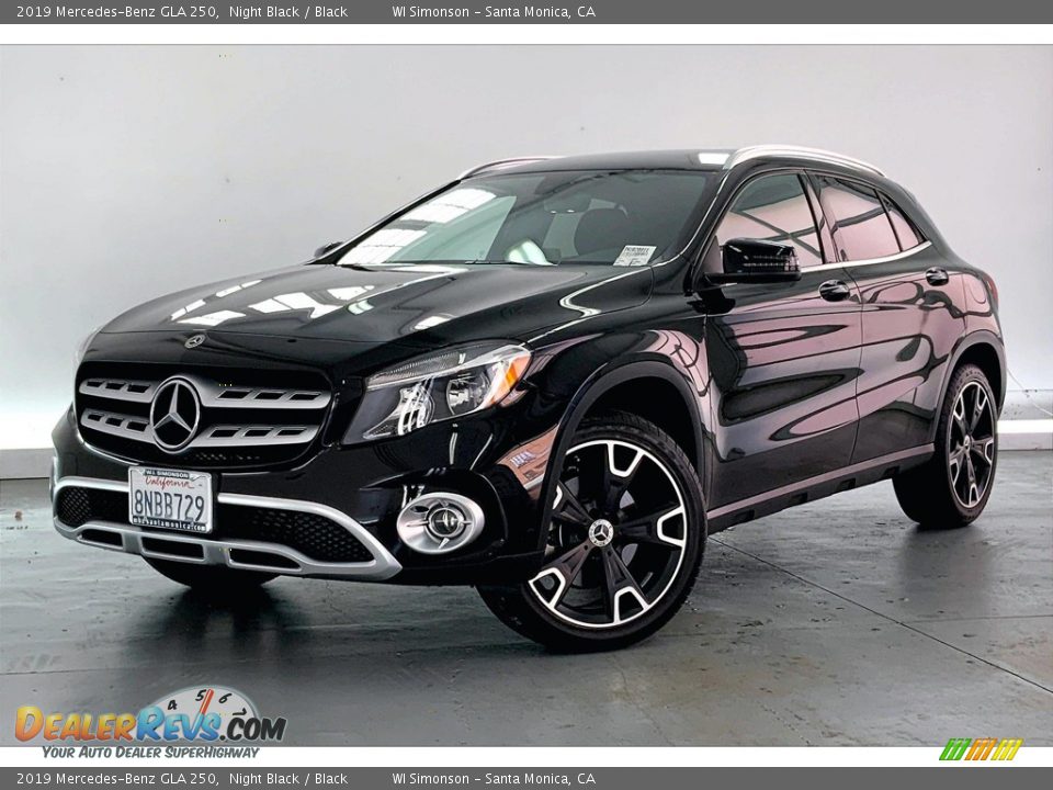 2019 Mercedes-Benz GLA 250 Night Black / Black Photo #12