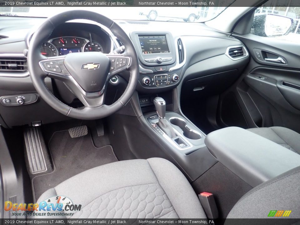 2019 Chevrolet Equinox LT AWD Nightfall Gray Metallic / Jet Black Photo #21