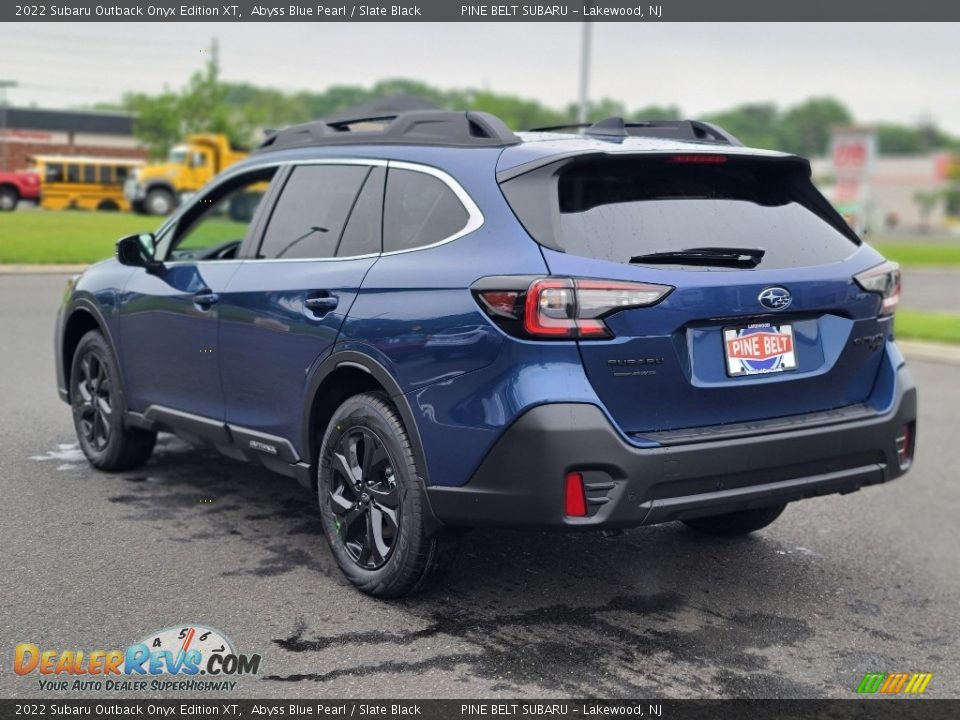 2022 Subaru Outback Onyx Edition XT Abyss Blue Pearl / Slate Black Photo #6