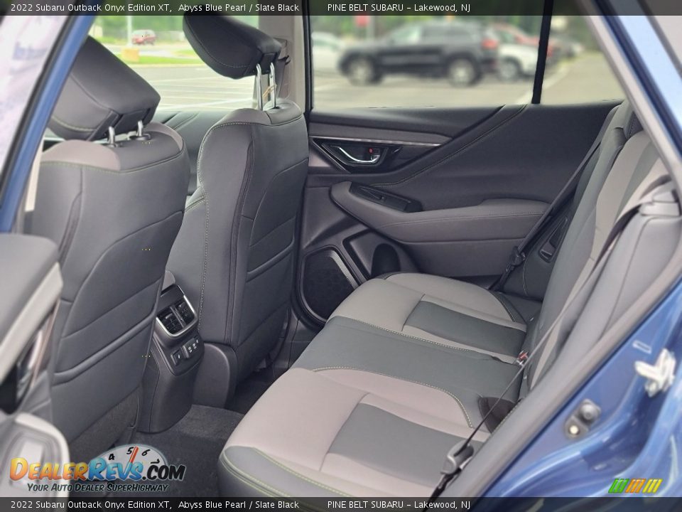 Rear Seat of 2022 Subaru Outback Onyx Edition XT Photo #9