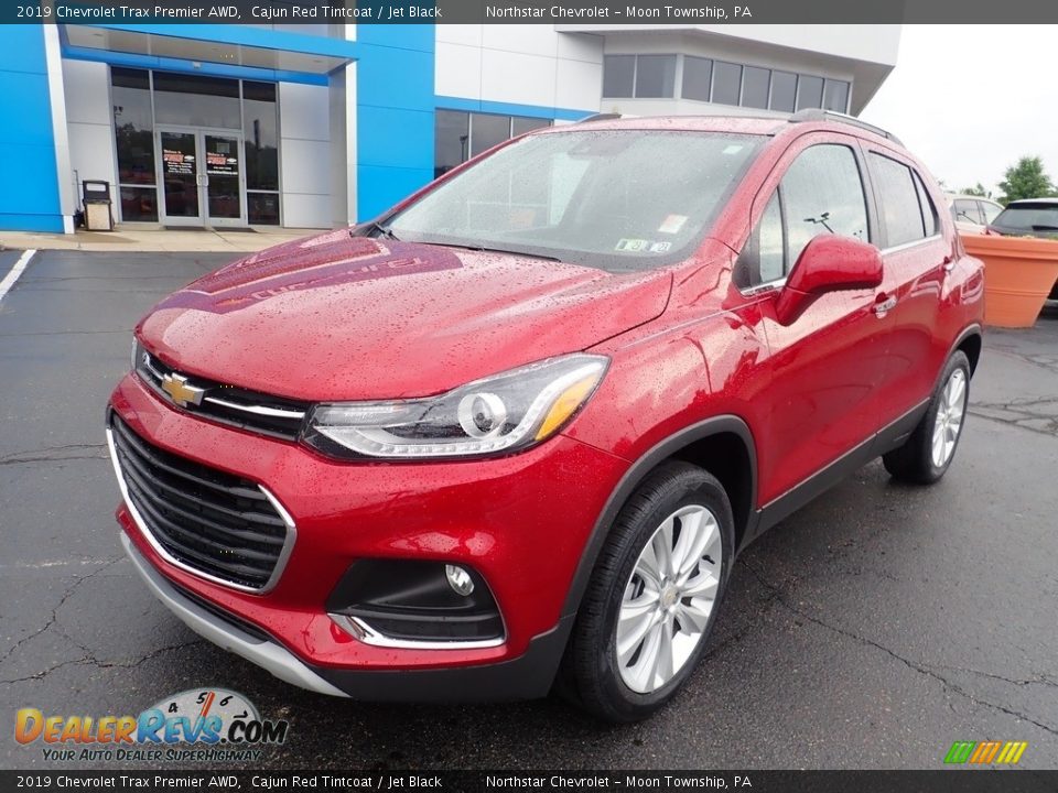 2019 Chevrolet Trax Premier AWD Cajun Red Tintcoat / Jet Black Photo #2