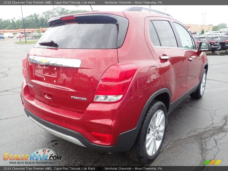 2019 Chevrolet Trax Premier AWD Cajun Red Tintcoat / Jet Black Photo #8