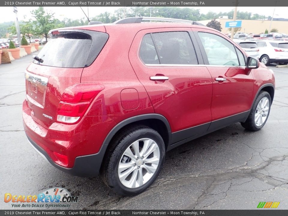 2019 Chevrolet Trax Premier AWD Cajun Red Tintcoat / Jet Black Photo #9