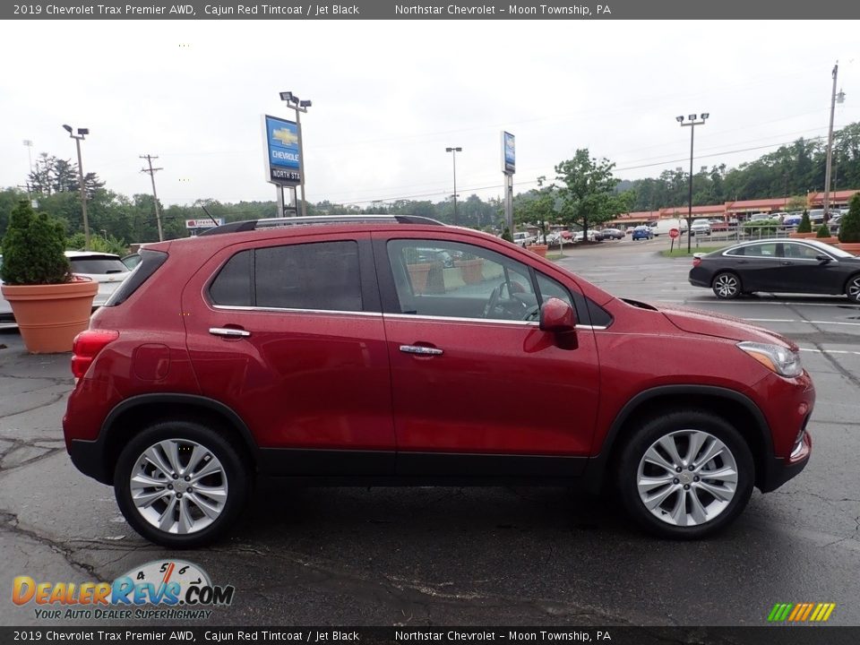 2019 Chevrolet Trax Premier AWD Cajun Red Tintcoat / Jet Black Photo #10