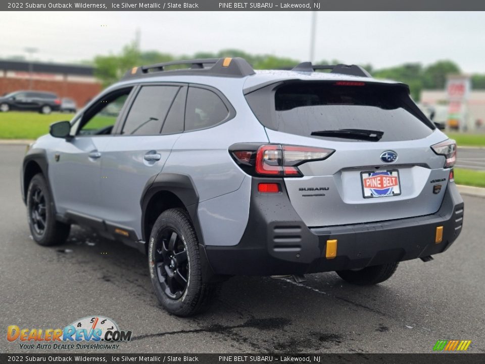 2022 Subaru Outback Wilderness Ice Silver Metallic / Slate Black Photo #6