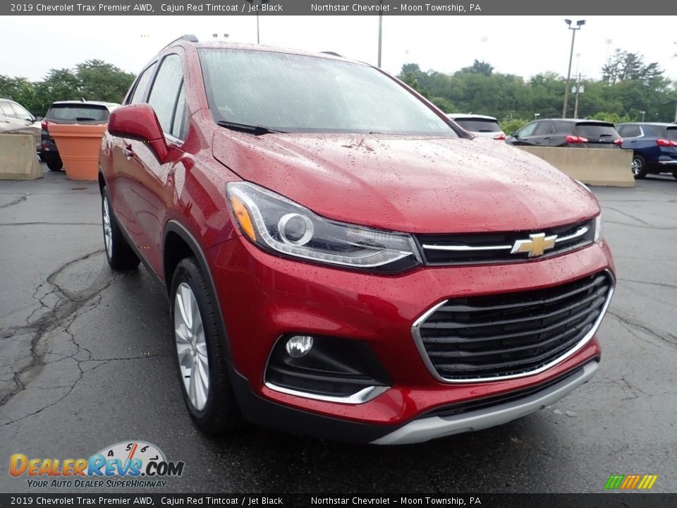 2019 Chevrolet Trax Premier AWD Cajun Red Tintcoat / Jet Black Photo #12