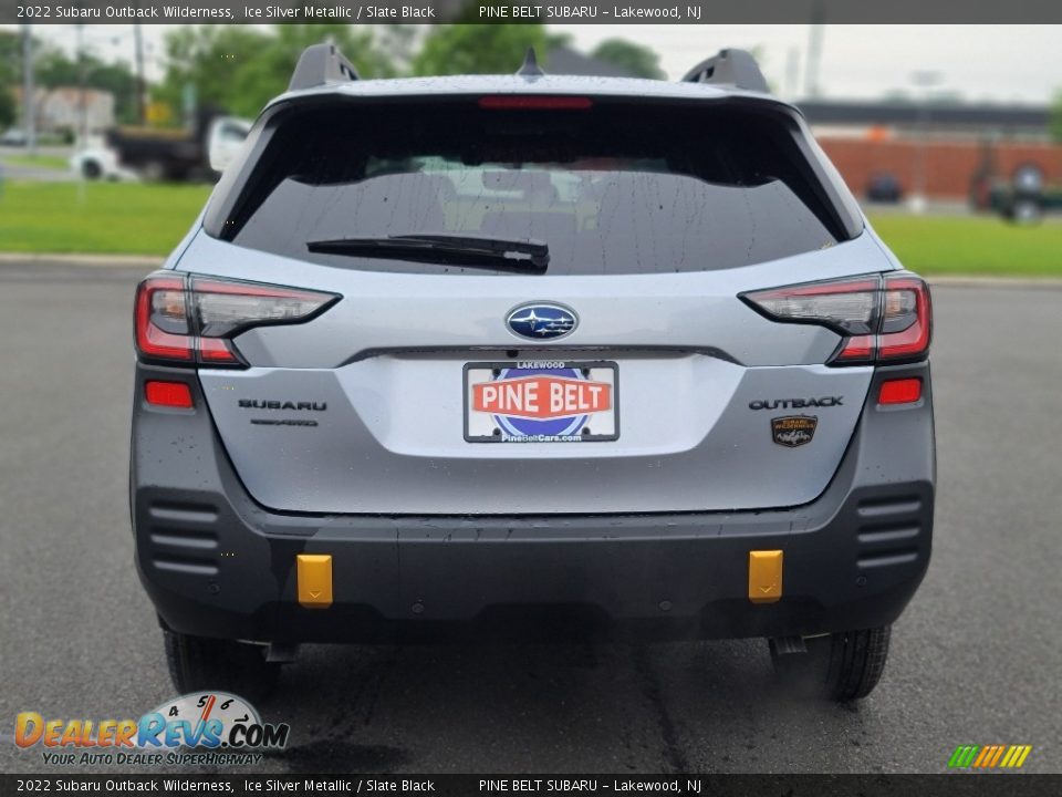 2022 Subaru Outback Wilderness Ice Silver Metallic / Slate Black Photo #7