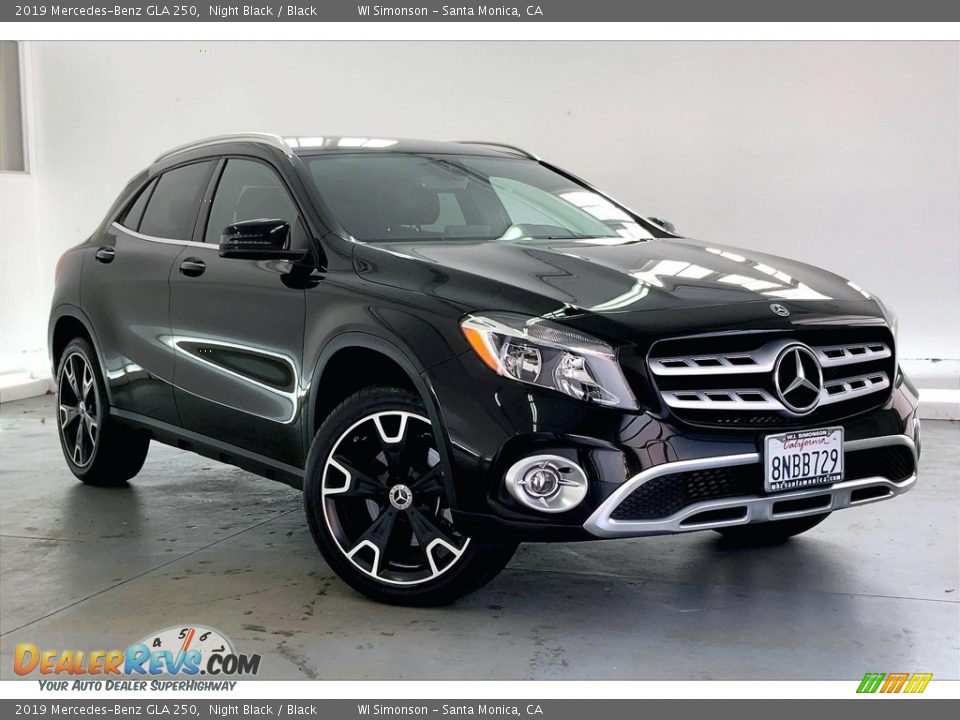 2019 Mercedes-Benz GLA 250 Night Black / Black Photo #34