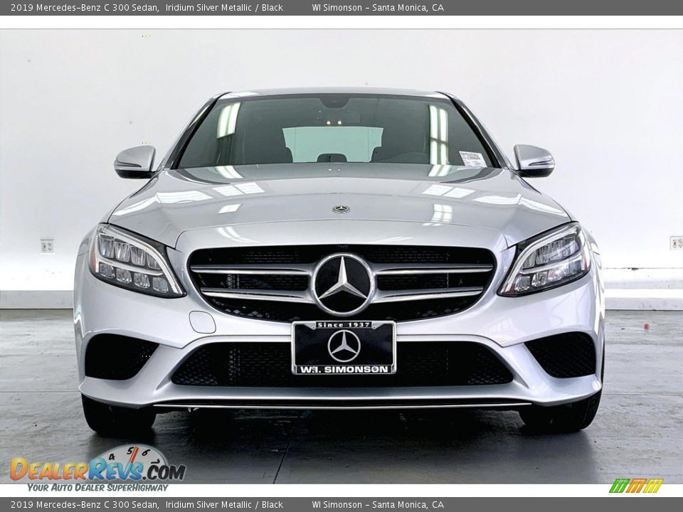 2019 Mercedes-Benz C 300 Sedan Iridium Silver Metallic / Black Photo #2