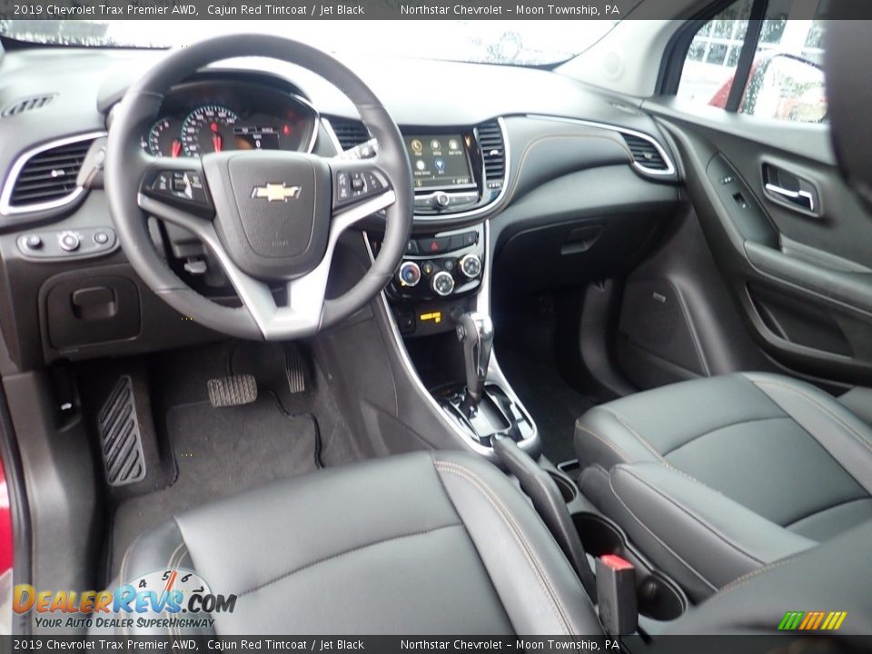 Jet Black Interior - 2019 Chevrolet Trax Premier AWD Photo #22
