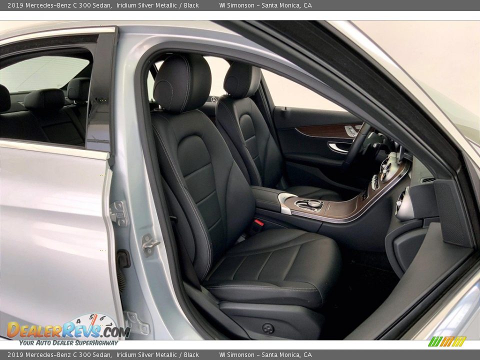 2019 Mercedes-Benz C 300 Sedan Iridium Silver Metallic / Black Photo #6