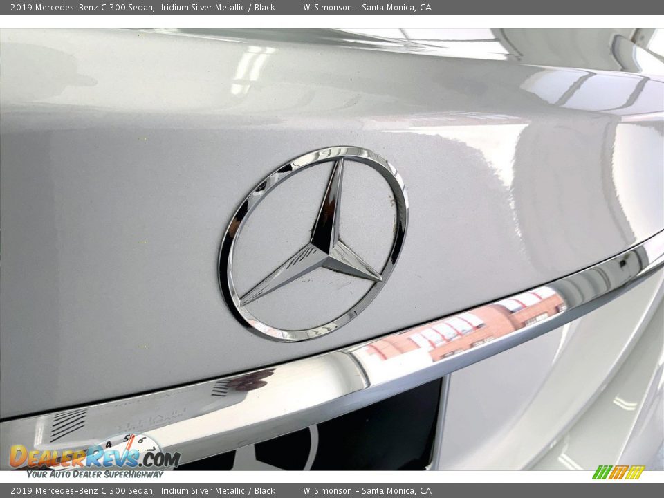 2019 Mercedes-Benz C 300 Sedan Iridium Silver Metallic / Black Photo #7