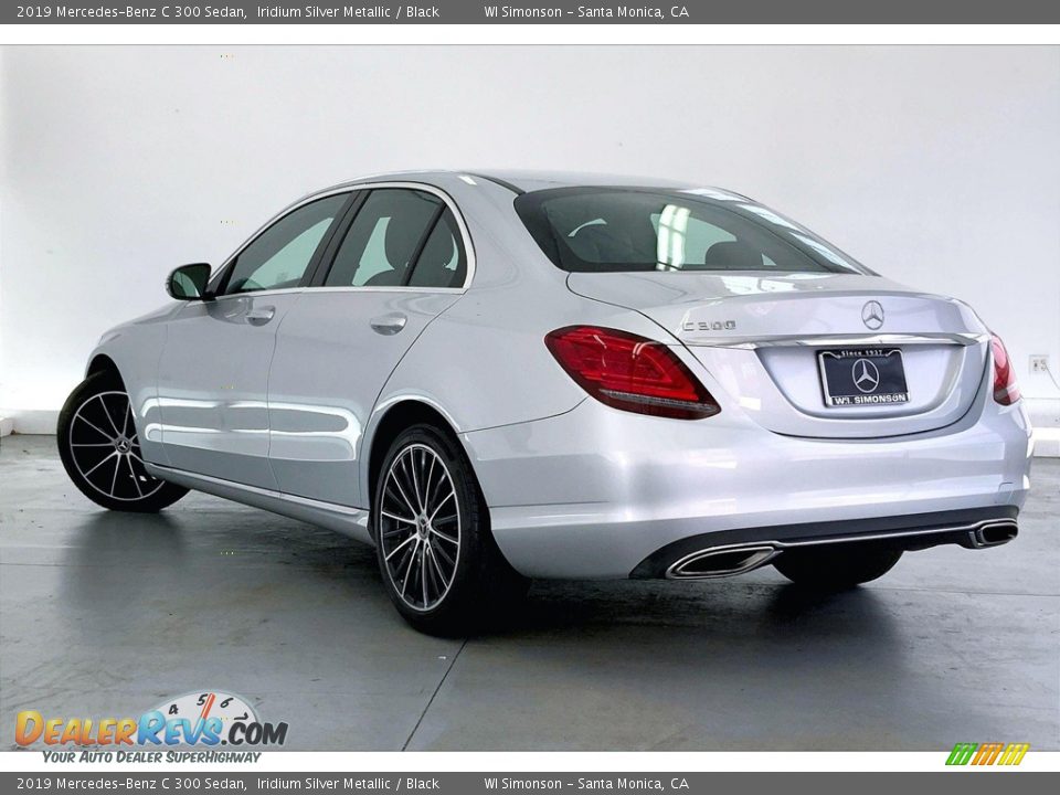 2019 Mercedes-Benz C 300 Sedan Iridium Silver Metallic / Black Photo #10