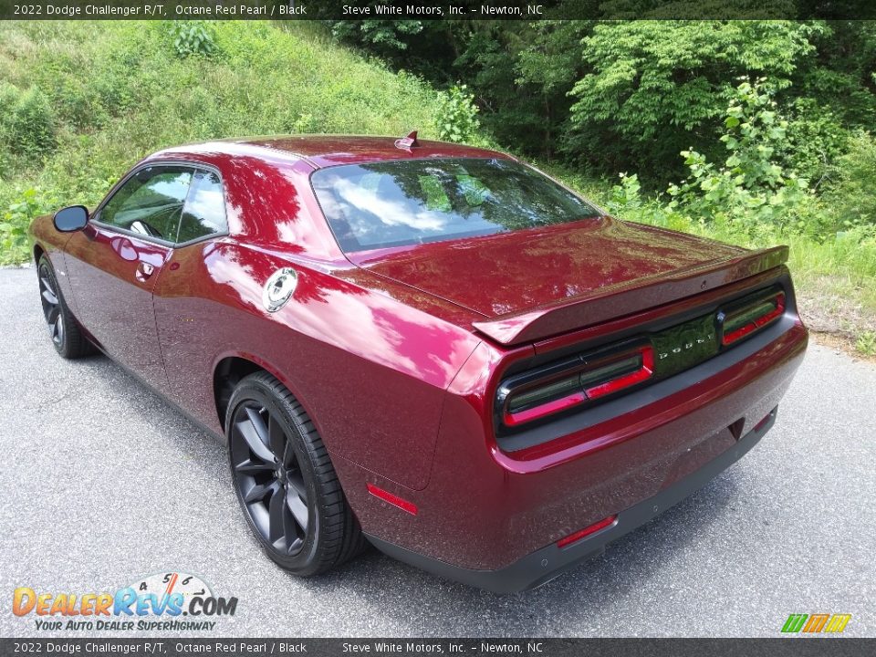 2022 Dodge Challenger R/T Octane Red Pearl / Black Photo #8