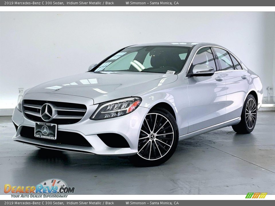 2019 Mercedes-Benz C 300 Sedan Iridium Silver Metallic / Black Photo #12