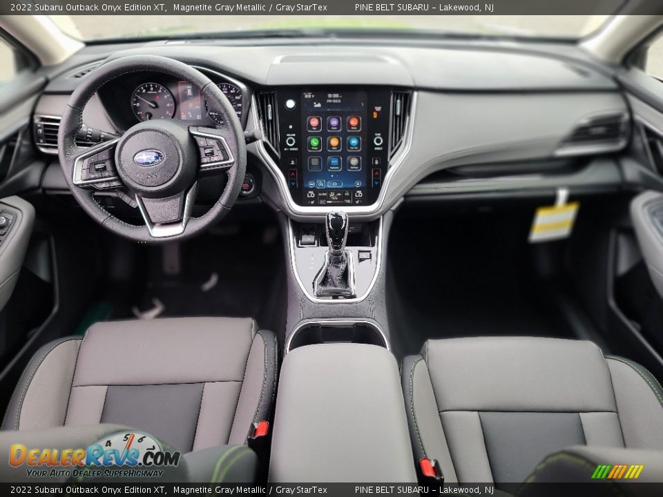 Gray StarTex Interior - 2022 Subaru Outback Onyx Edition XT Photo #12