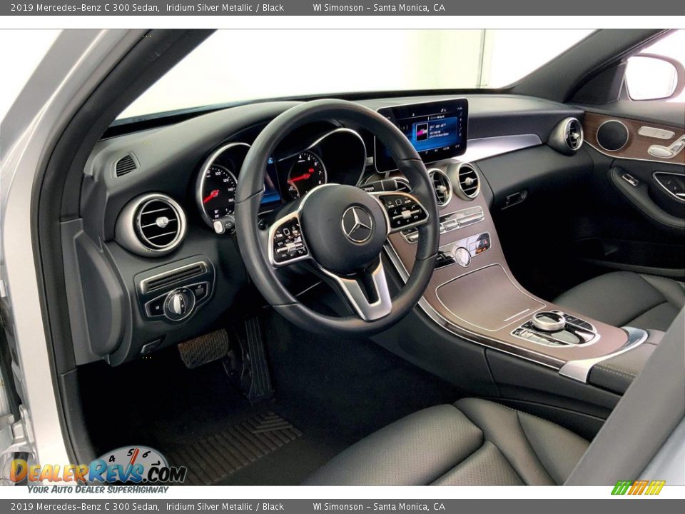 2019 Mercedes-Benz C 300 Sedan Iridium Silver Metallic / Black Photo #14