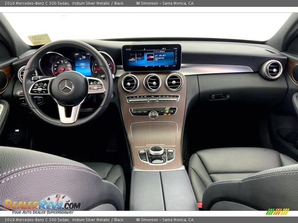 2019 Mercedes-Benz C 300 Sedan Iridium Silver Metallic / Black Photo #15