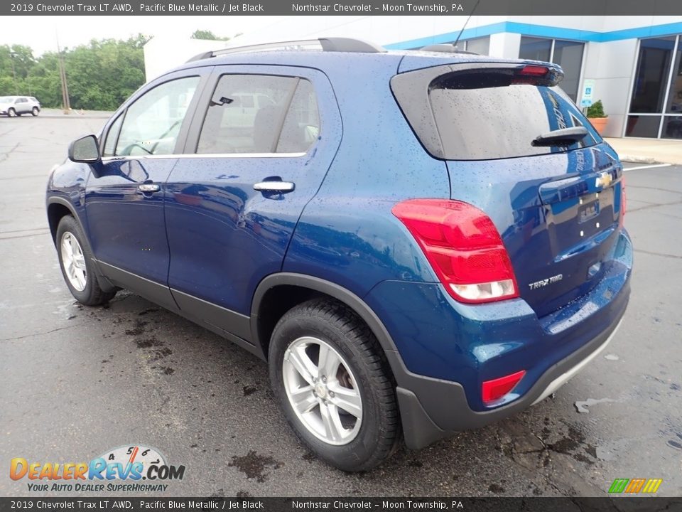 2019 Chevrolet Trax LT AWD Pacific Blue Metallic / Jet Black Photo #4