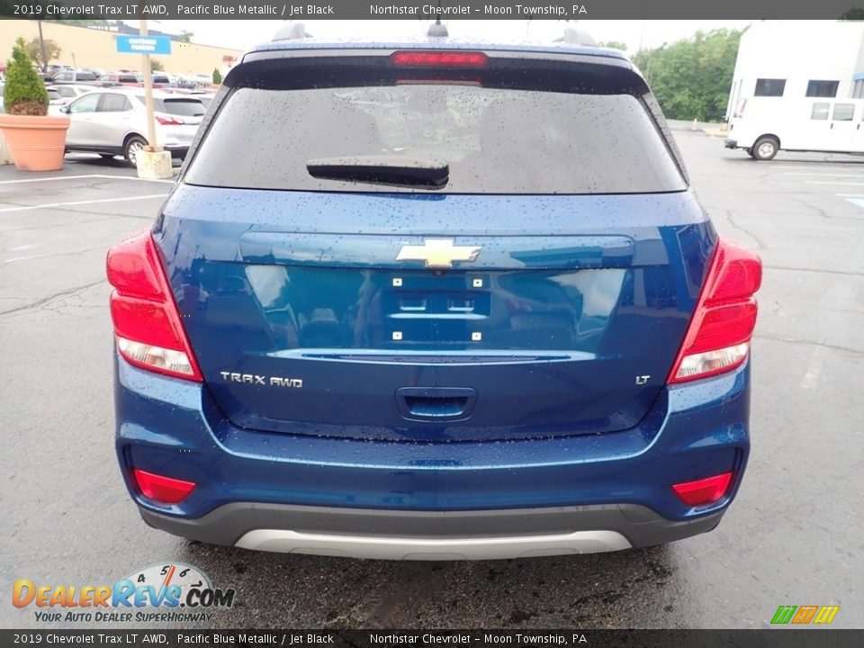 2019 Chevrolet Trax LT AWD Pacific Blue Metallic / Jet Black Photo #6