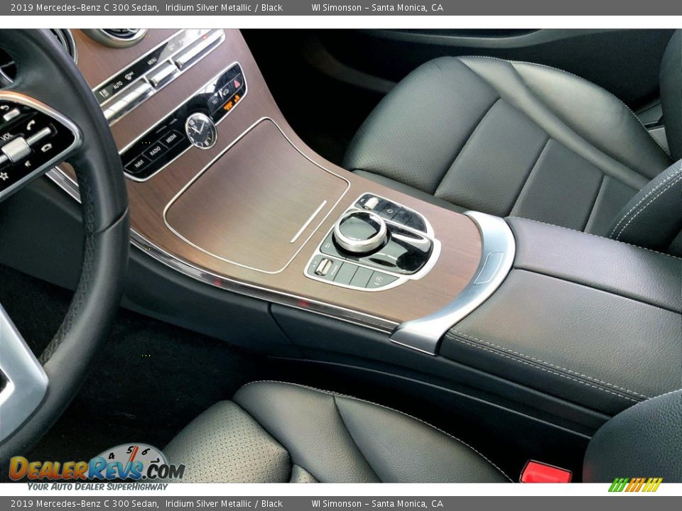 2019 Mercedes-Benz C 300 Sedan Iridium Silver Metallic / Black Photo #17