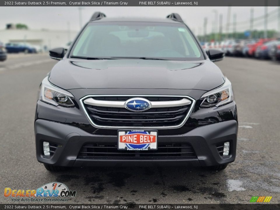 2022 Subaru Outback 2.5i Premium Crystal Black Silica / Titanium Gray Photo #3