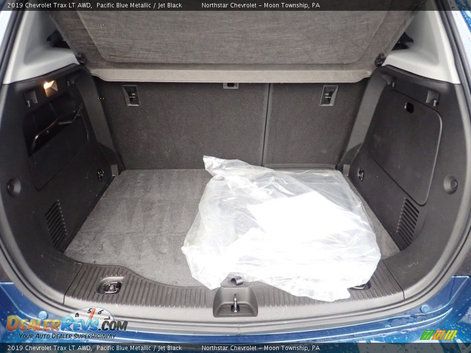 2019 Chevrolet Trax LT AWD Pacific Blue Metallic / Jet Black Photo #7