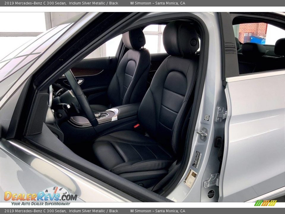 2019 Mercedes-Benz C 300 Sedan Iridium Silver Metallic / Black Photo #18