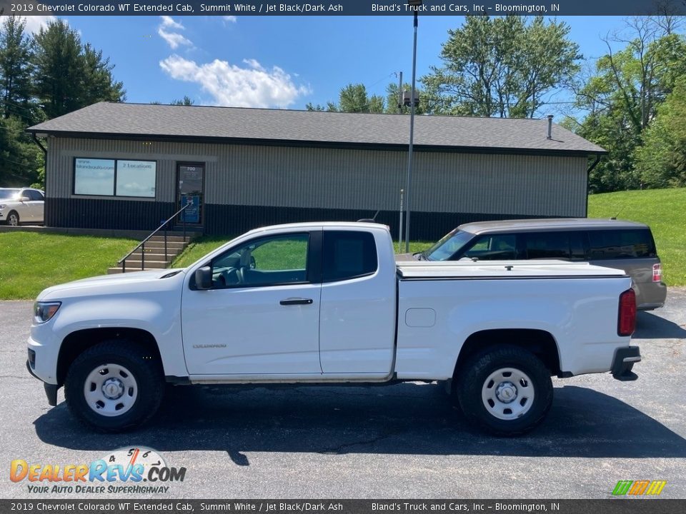 2019 Chevrolet Colorado WT Extended Cab Summit White / Jet Black/Dark Ash Photo #1