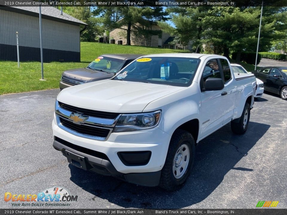 2019 Chevrolet Colorado WT Extended Cab Summit White / Jet Black/Dark Ash Photo #2