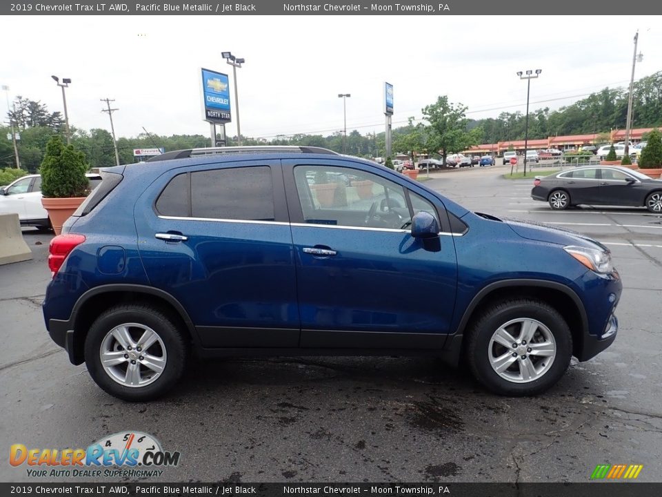 2019 Chevrolet Trax LT AWD Pacific Blue Metallic / Jet Black Photo #10