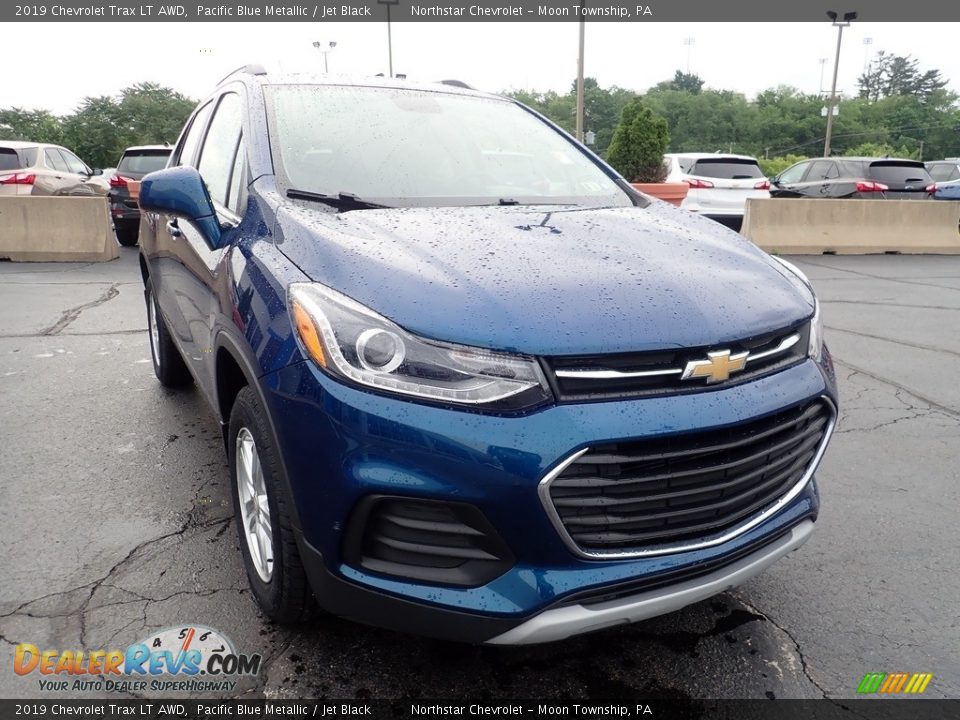 2019 Chevrolet Trax LT AWD Pacific Blue Metallic / Jet Black Photo #12