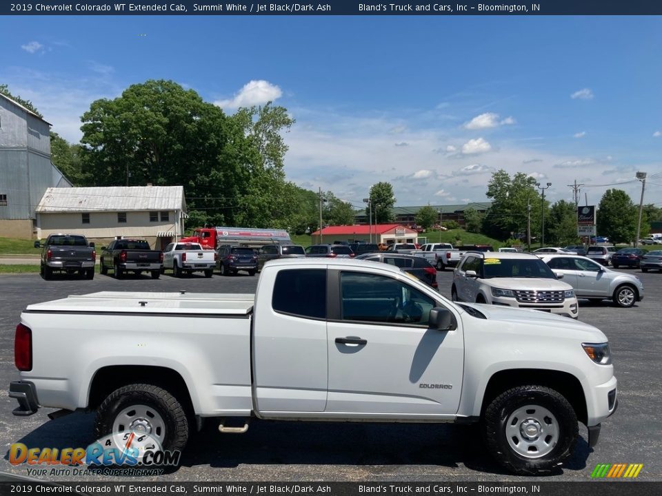 2019 Chevrolet Colorado WT Extended Cab Summit White / Jet Black/Dark Ash Photo #6