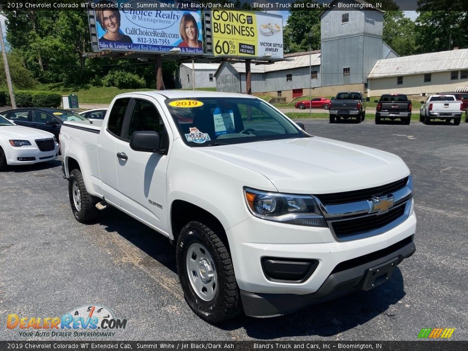 2019 Chevrolet Colorado WT Extended Cab Summit White / Jet Black/Dark Ash Photo #7