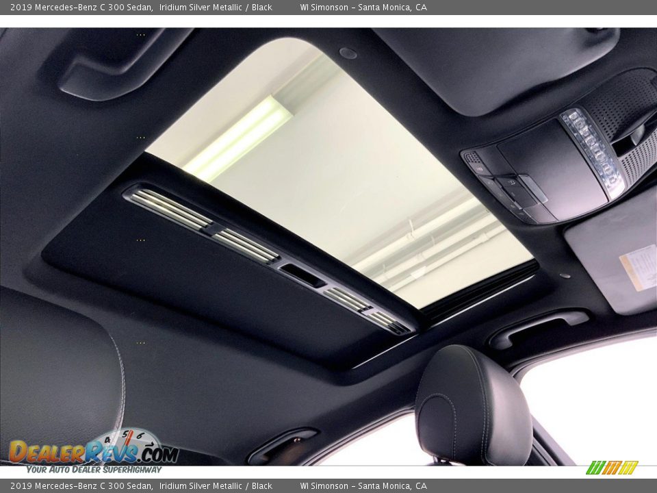 2019 Mercedes-Benz C 300 Sedan Iridium Silver Metallic / Black Photo #25