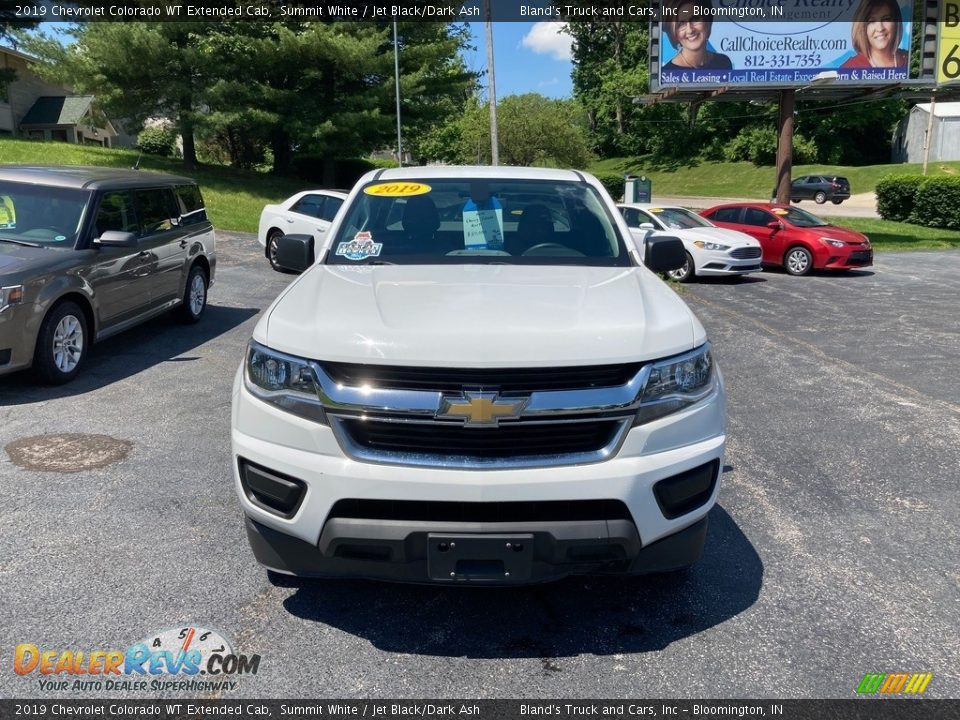 2019 Chevrolet Colorado WT Extended Cab Summit White / Jet Black/Dark Ash Photo #8