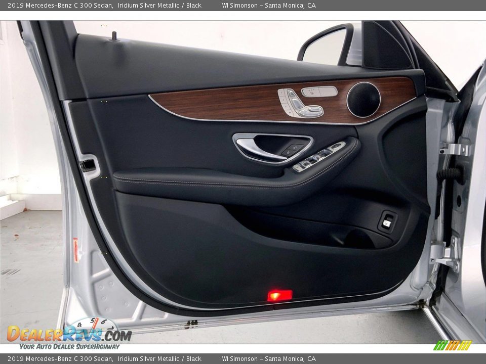 2019 Mercedes-Benz C 300 Sedan Iridium Silver Metallic / Black Photo #26
